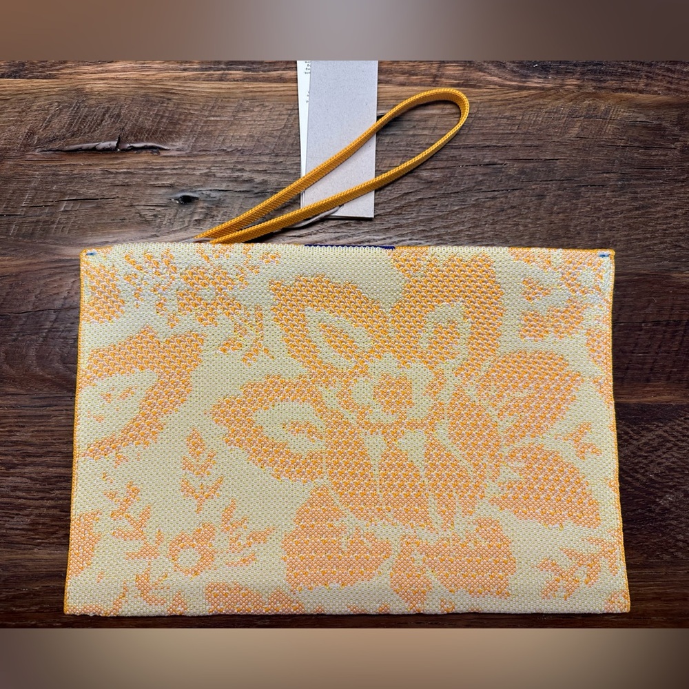 Rothy’s Yellow Jardin Essential Pouch